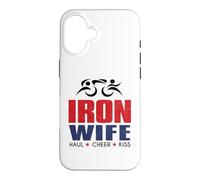 Tri Sherpa Wife Triathlon Support USA Cheer Gear Case for iPhone 16