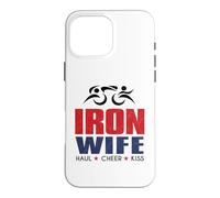Tri Sherpa Wife Triathlon Support USA Cheer Gear Case for iPhone 16 Pro Max