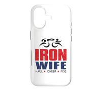 Tri Sherpa Wife Triathlon Support USA Cheer Gear Case for iPhone 17