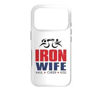 Tri Sherpa Wife Triathlon Support USA Cheer Gear Case for iPhone 17 Pro