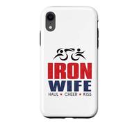 Tri Sherpa Wife Triathlon Support USA Cheer Gear Case for iPhone XR