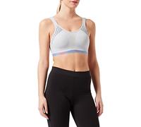 TriAction Women's Cardio Cloud N01 EX Sports Bra, Platinum, 32E