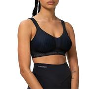 TriAction Womens Energy Lite Ex Sports Bra Non-wired, Black, 32C UK
