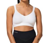 TriAction Womens Energy Lite Ex Sports Bra Non-wired, White, 34D UK