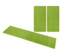 Triada 3-Piece Bedside Rug Green Set - 3 pcs 70X140 70X140 70X240