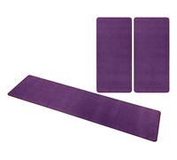 Triada 3-Piece Bedside Rug Purple Set - 3 pcs 70X140 70X140 70X240