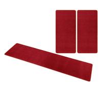 Triada 3-Piece Bedside Rug Red Set - 3 pcs 70X140 70X140 70X240