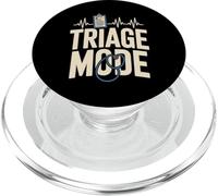Triage Mode Emergency Nurse ER Doctor EMT PopSockets PopGrip for MagSafe