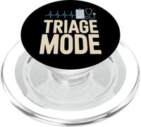 Triage Mode Emergency Nurse ER Doctor EMT PopSockets PopGrip for MagSafe