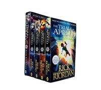Trials of Apollo Series Rick Riordan Collection 5 Books Set (The Hidden Oracle, The Dark Prophecy, The Burning Maze, The Tyrant’s Tomb, The Tower of Nero)