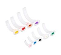 Triamisus Airways Oropharyngeal Airway For First Aid And Paramedics - Sizes1, 2,3 And 4 Smooth Edges For Comfort And Reduced Trauma - Multicolor