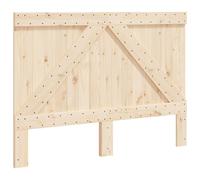 (triangle, 140 x 104 cm) vidaXL Headboard Bedroom Accessory Bed Headboard Bed Header Solid Wood Pine