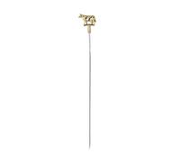 triangle 51 301 28 00 Beef Skewer 28 cm Made in Solingen / Germany Professional Quality Gift Idea Stainless Steel with Brass Handmade