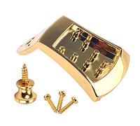 Triangle 8 Strings Guitar Mandolin Tailpiece with Screws Strap Buttons Parts