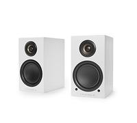 Triangle - Active Speakers LN01A - Bluetooth Bookshelf Speakers with 2 x 50W Amplifier - HD Audio - Phono/Optical Turntable Inputs & Subwoofer Output - 165 x 291 x 225 mm - White (Pair)