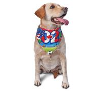 Triangle Bibs 2026 American Canada Mexico Flag Soccer World Adjustable Triangle Pet Scarf Soft Pet Neckerchief For Decoration Cats Birthday