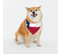 Triangle Bibs Texas Flag Comfortable Bibs Scarf Durable Pet Neckerchief For Dogs Cats Pets