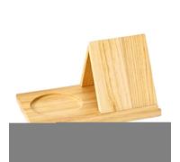 Triangle Book Holder - Multifunctional Bookcase for Bedroom | Wooden Book Reading Rest, Effortless Installation Table Centerpiece Decor for Home, Studio, Bookstore