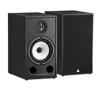 Triangle - BOREA BR03 Hi-Fi Bookshelf Speakers - Power handling 100W - Output 90 dB/W/m - Versatile Music and Home Cinema - 206 x 380 x 314 mm - Black (Pair)