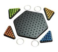 Triangle Chess Game Enhances Logical Thinking Strategy Board Game for Children Multiplayer Family Fun