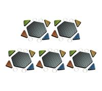 Triangle Chess Game Enhances Logical Thinking Strategy Board Game for Children Multiplayer Family Fun