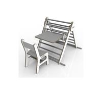 Rebo Montessori Pikler Style Climbing Triangle, Drawing Station & Chair