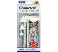 Triangle Geometric Multi Cutters Sets of 3 Multi sized Cake Making