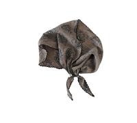 Triangle Hair Scarf Floral Triangle Scarf Head Wrap Cotton Linen Scarf Thin Breathable Spring Summer Bandana For Women(Color 05)