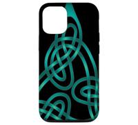 Triangle Knot With Doubled Threads Aqua Case for iPhone 12/12 Pro