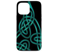 Triangle Knot With Doubled Threads Aqua Case for iPhone 13 Pro Max