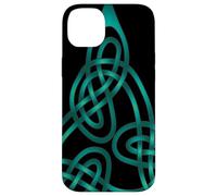 Triangle Knot With Doubled Threads Aqua Case for iPhone 14 Plus