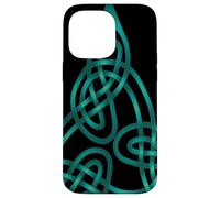 Triangle Knot With Doubled Threads Aqua Case for iPhone 14 Pro Max