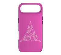 Triangle Knot With Doubled Threads Pink Case for iPhone Air