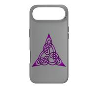 Triangle Knot With Doubled Threads Purple Case for iPhone Air