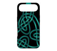 Triangle Knot With Doubled Threads Teal-Blue Case for iPhone Air