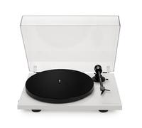 Triangle - Lunar 1 Vinyl Turntable - 33/45 RPM Belt Drive Manual Vinyl Turntable - Integrated OM-5E Cartridge - 420 x 112 x 330 mm - Cream
