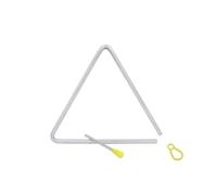 Triangle Musical Percussion Instrument， Metal Triangle Percussion Instrument 5pcs 6-8 Inch(8-inch)