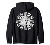 Triangle of Saturn - Planetary Magic Zip Hoodie