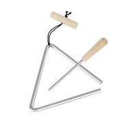 Triangle Percussion Instrument Triangle Beater Percussion Hand Instrument | Steel Steel Hand Percussion Instrument Strikers for Rhythm Education, Classroom Music, Morning Parent-Child Music Educat