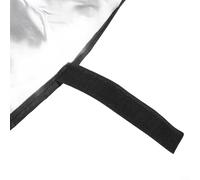 Triangle Rabbit Hutch Cover with Convenient Features Making Pet Care Easier (black 147x52x86cm)