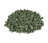 Triangle Resin Abrasive, Resin Tumbling Media for Jewelry Polishing, Efficient Vibration Buffing Abrasive with Fine Polishing, 15mm 17.6oz for Gemstones Beads and Shells