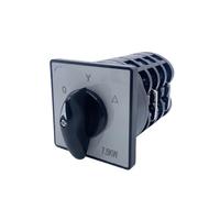 Triangle Rotating cam Switch Starts Dual Speed Motor high and Low Voltage Switch 40A HZ5-40/7.5KW M07
