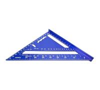 Triangle Ruler - Aluminum Square Rafter | Sovereign Writing | Metric Engineer Scale Ruler | Metal Precision Measuring Tool For Menui Work Work