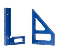 Triangle Ruler Drawing Line Ruler Measuring Tool 45/90 Degree Scribing Woodworking Square Protractor Woodworking Studio