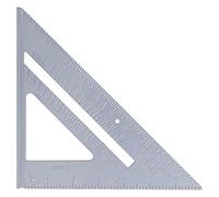 Triangle Ruler for Woodworking : 7in Aluminum Alloy Measuring Tool with 45 90 Degrees, Essential Woodworking Tools for Crafts and Diy Projects