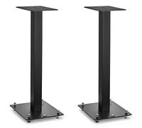Triangle - S01 Speaker Stands for Hi-Fi & Home Cinema Bookshelf Speakers - Height 600 mm - Universal Compatibility Supports - Black (Pair)