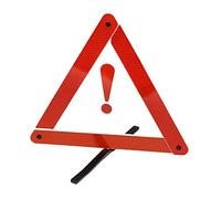 Triangle safety sign Triangular stop indicator plate Triangle stop reflector foldable red