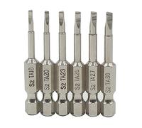 Triangle Screwdriver Bit Set Steel Triangle Screw Head 1/4 Hex Shank Specialty Bits Set Triangular Tip Screwdriver Bits for Home Appliances DIY Repair Tool