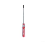 Triangle Screwdriver For Electronic Repair, Chrome Vanadium Steel Ta1.8 Ta2.0 Ta2.3 Ta2.7 Ta3.0 Ta4.2 Precision Tool With Ergonomic Handle For Electricians And Mechanics, Red And Silver Finish(TA3.0 )