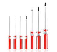 Triangle Screwdrivers Set 7 Sizes 1.4mm 1.8mm 2.0mm 2.3mm 2.7mm 3.0mm 4.2mm, Magnetic Triangle Screwdriver Bits Screw Triangle Head for Toys and Battery Change